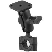 RAM® Handlebar Base Kit with Diamond Plate &amp; Medium Arm Ram Mounts