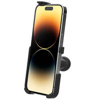RAM® Form-Fit Holder for Apple iPhone 13, 13 Pro, 14 &amp; 14 Pro with Ball