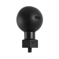 RAM® Tough-Ball with 1/4&quot;-20 x .25&quot; Threaded Stud - C Size