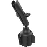 RAM® Stubby Cup Holder Combo with Double Socket Arm - Long Arm
