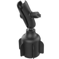 RAM® Stubby Cup Holder Mount with Double Socket Arm - Medium