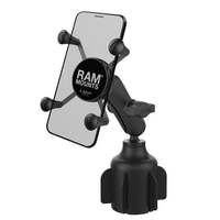  X-Grip® Phone Mount Kit with Stubby Cup Holder &amp; Medium Arm Ram Mounts UN7