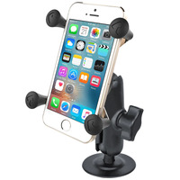 X-Grip® Phone Mount Kit with Flex Adhesive Base &amp; Medium Arm Ram Mounts UN7